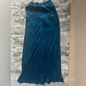 ALO YOGA- High-Waist Micro Plisse Straight Leg Pant